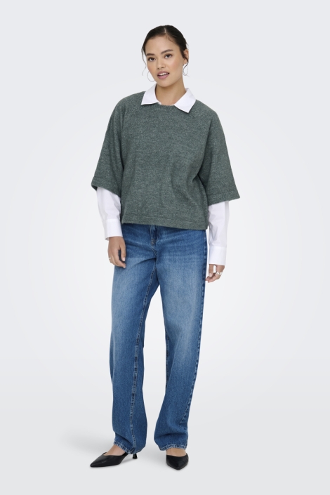 Only onlsimoni 3/4 pullover knt noos